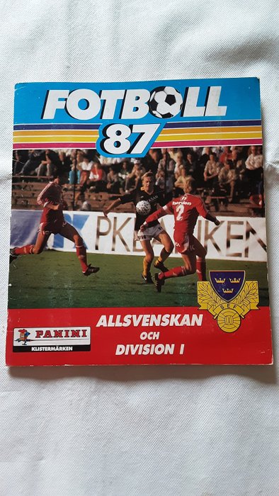 Panini - Fotboll Allsvenskan Svezia 87 - 1 Complete Album