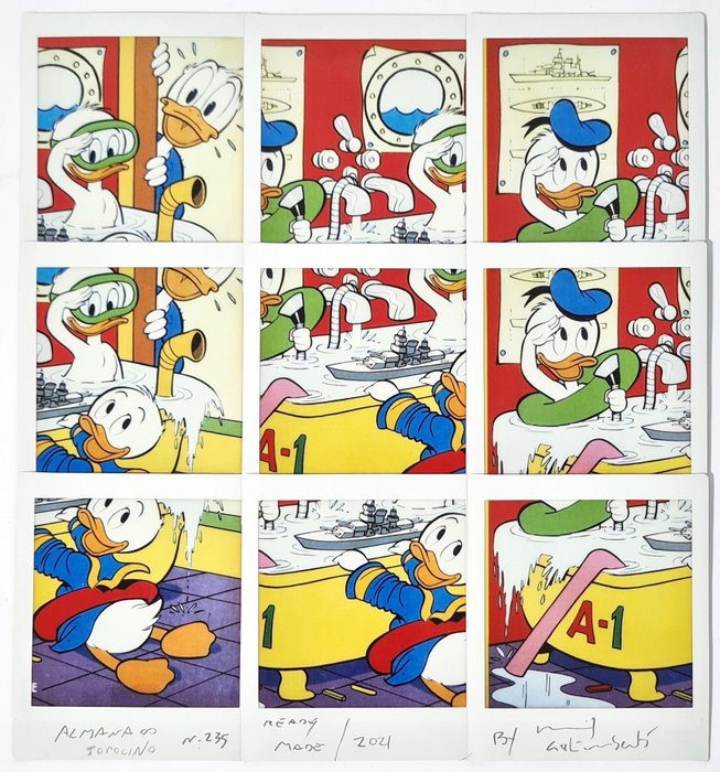 Maurizio Galimberti (1956) - Topolino Almanacco Mosaic - 13858
