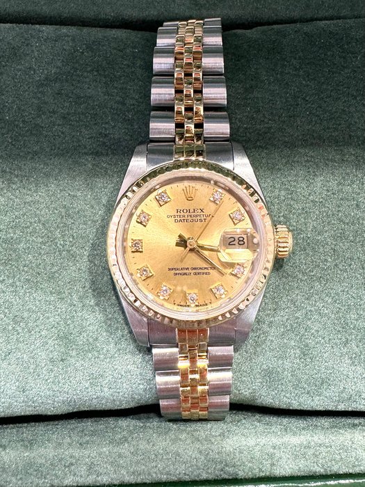 Rolex - Oyster Perpertual  Datejust - 69173 - Naiset - 1990-1999