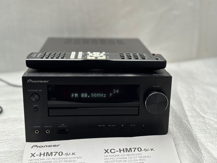 Pioneer - XC-HM70-K 网络CD接收机 音频放大器