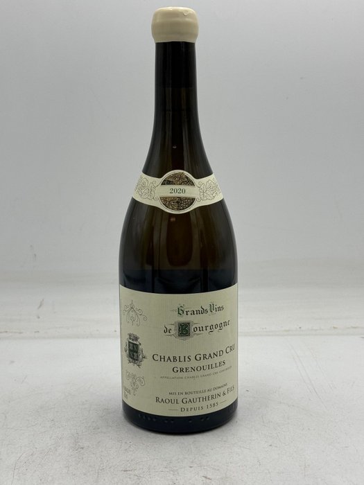 2020 Chablis Grand Cru "Grenouilles" - Raoul Gautherin & Fils - Chablis - 1 Flaskor (0,75L)