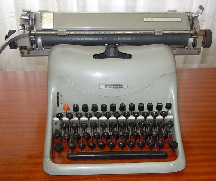 Marcello Nizzoli - Hispano Olivetti - Lexicon 80 - Mașină de scris - 1950-1960