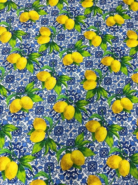 San Leucio - eksklusivt stoff i Capri-stil - Tekstil  - 280 cm - 250 cm