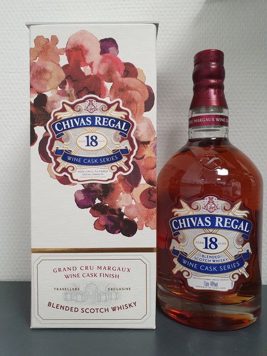 Chivas Regal 18 years old - Grand Cru Margaux Wine Cask Finish  - 1,0 liter