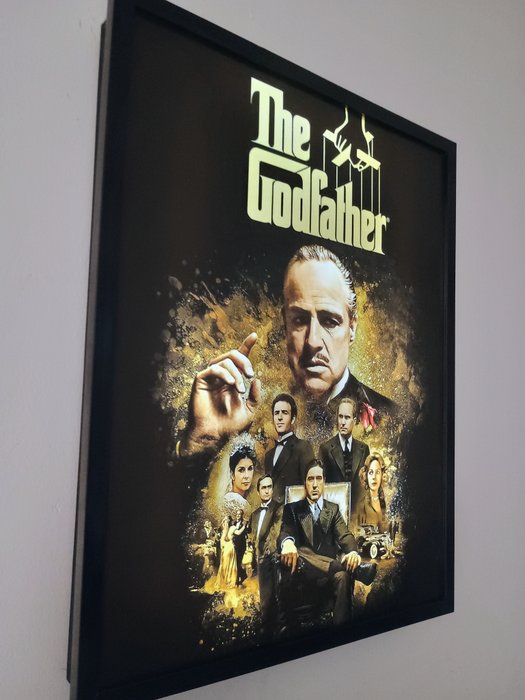 The Godfather - Lightbox (40x50 cm) - Fanmade