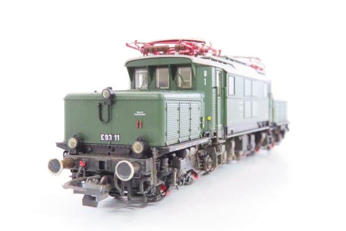 Piko H0 - 51090 - Elektrische locomotief (1) - BR E93 "Duitse Krokodil" geweathered - DB