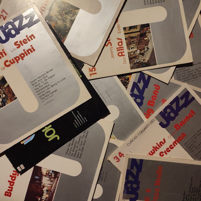 Various Artists/Bands in Jazz - 15 Lp Jazz Album in Mint Condition - LP-Alben (mehrere Objekte) - Erstpressung - 1978