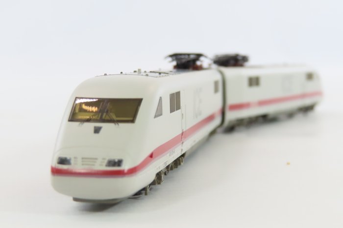 Fleischmann N - 7450 - Unidad de tren (1) - Juego de 2 vagones ICE-1 BR 401 - DB
