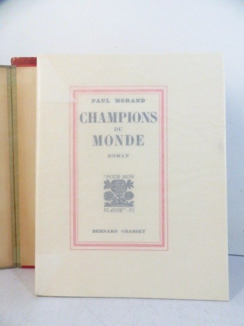 Paul Morand - Champions du Monde [1/186 num. sur Rives] - 1930