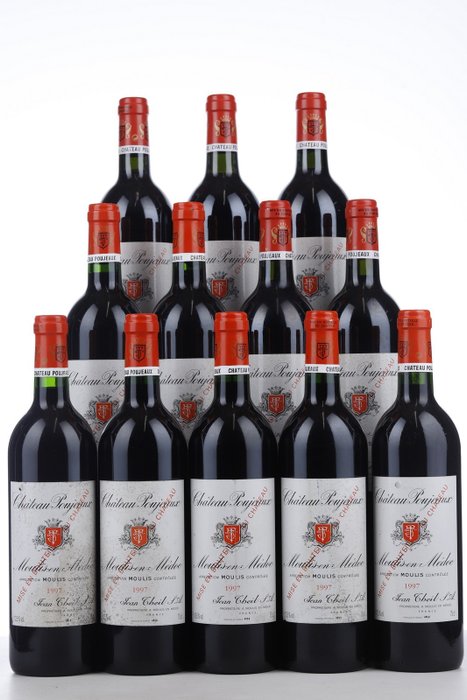 1997 x 7 & 2002 x 5 Château Poujeaux - Medoc - 12 Bottles (0.75L)