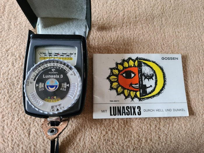 Gossen Lunasix 3, CDS | Medidor de luz