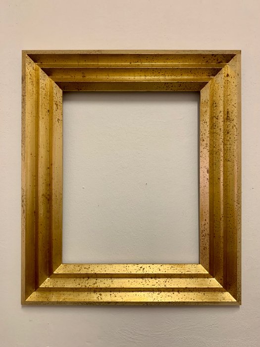 Rahmen  - Gold, Holz