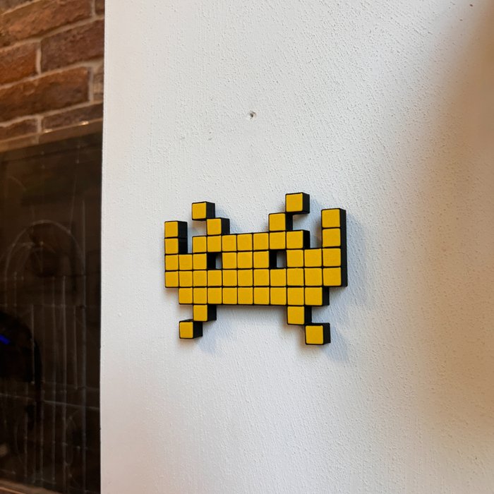 Andrea Giorgi - n.1 SPACE INVADERS yellow