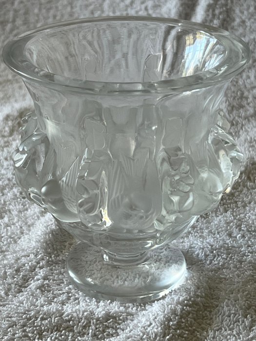 Lalique - 花瓶 -  丹皮埃尔  - 水晶