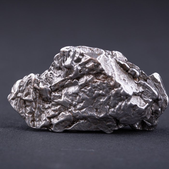 kern van een asteroïde Meteoriet Campo del Cielo. - Hoogte: 60 mm - Breedte: 34 mm - 91 g