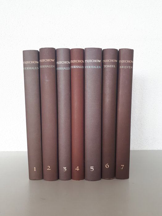 Anton P. Tsjechow - De Russische Bibliotheek: verzamelde werken - Complete set (7 delen) - 1955-1965