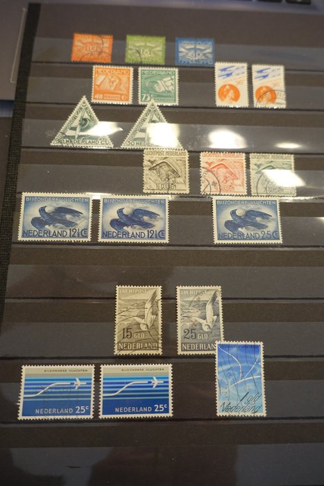 Nederland 1921/1980 - Luchtpostzegels