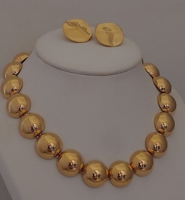 Monet - Placcato oro - Parure di gioielli da 2 pezzi