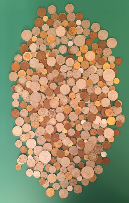 葡萄牙. A Lot of 400+ Portuguese Coins 1917-2000  (沒有保留價)
