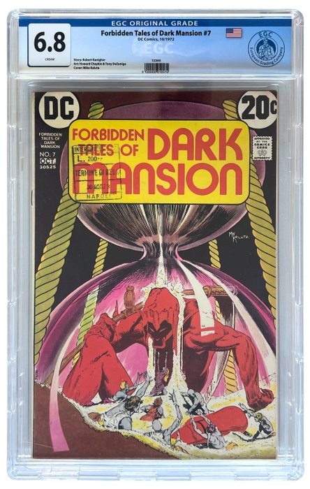 Forbidden Tales of Dark Mansion #7 - EGC graded 6.8 - 1 Graded comic - 1972