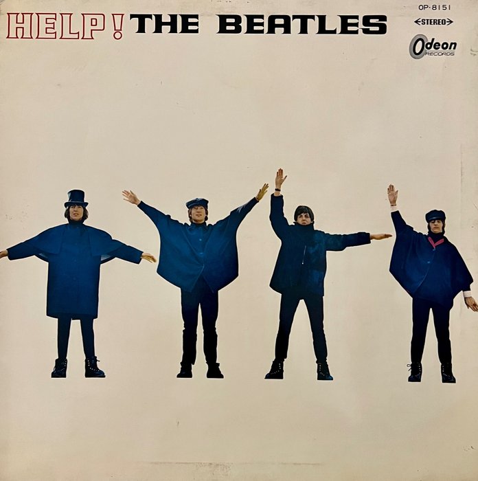 Beatles - Help! - RED "EVERCLEAN" VINYL - ODEON - 1 x JAPAN PRESS - 1967 - VERY RARE ! - Vinylplaat - Gekleurd vinyl, Japanse persing - 1967