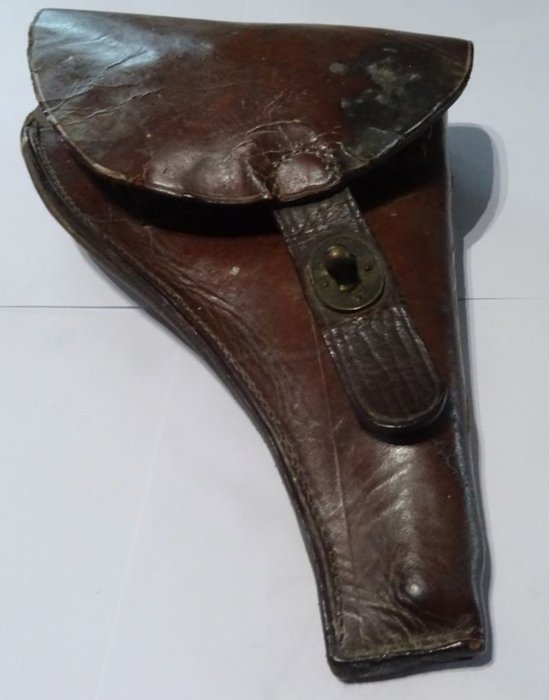 法国 - 皮套，第二款，适用于 1892 年标准左轮手枪 - 军事装备 - 1892