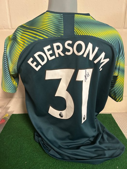 Manchester City - Liga Europy - Ederson - Koszulka piłkarska