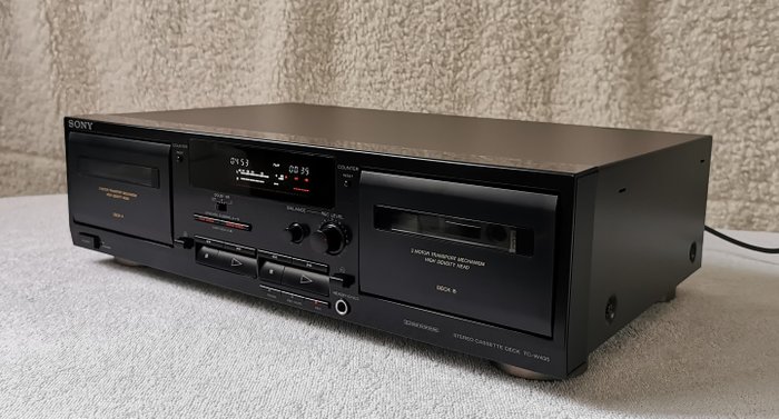 Sony - TC-W435 盒式录音机播放器