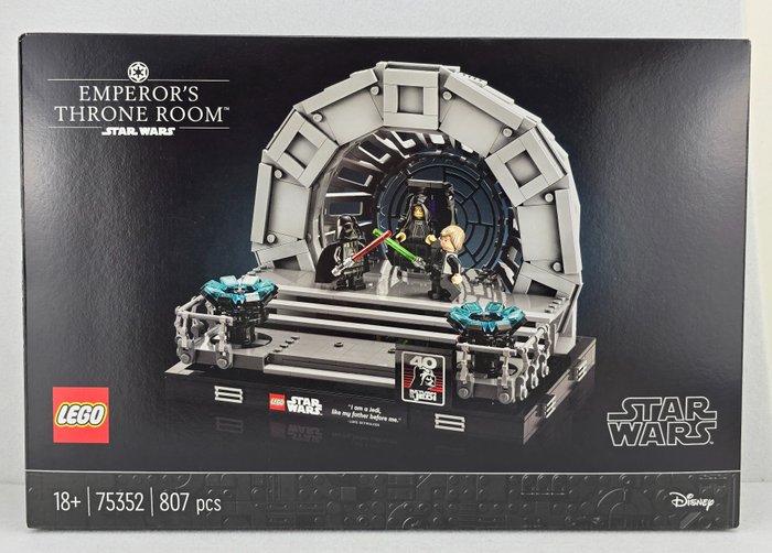 Lego - Star Wars - 75352 - Emperor's Throne Room - Posterior a 2020
