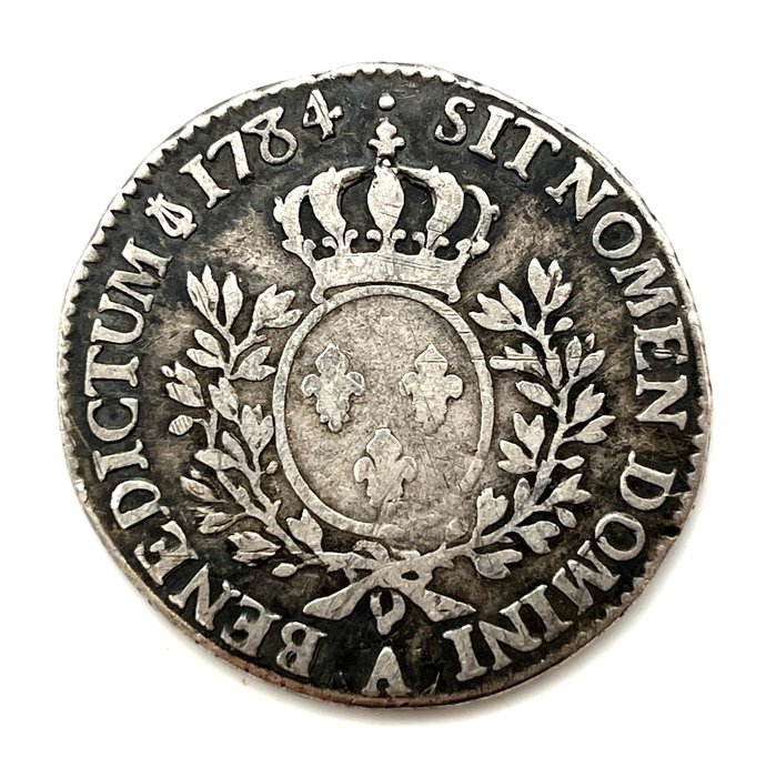 France. Louis XVI (1774-1792). 1/2 Écu 1784-A, Paris  (No Reserve Price)