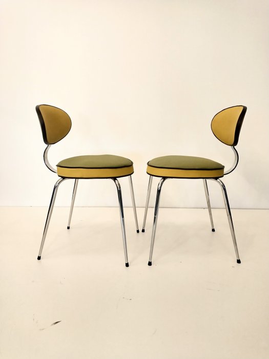 Novalux - Rudi Verelst - Cadeira (2) - Aço, Couro artificial