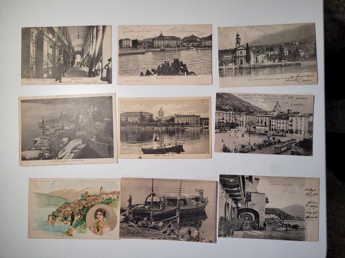 義大利 - 城市和景觀 - 明信片 (24) - 1895-1905
