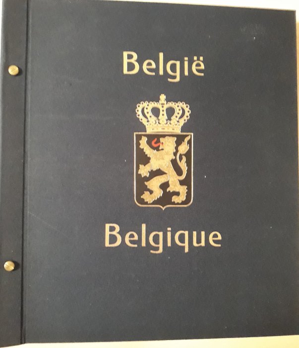 Belgien 1949/1972 - Sammlung im alten DAVO-Album