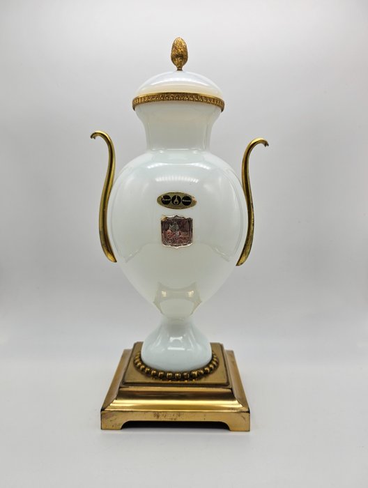De Rupel - 花瓶 -  0.305  - 乳白玻璃