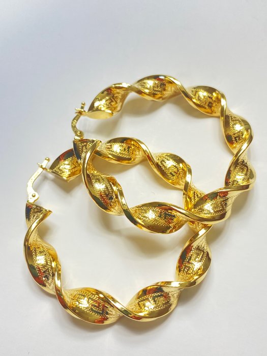 Senza Prezzo di Riserva - Orecchini - 14 carati Oro giallo 