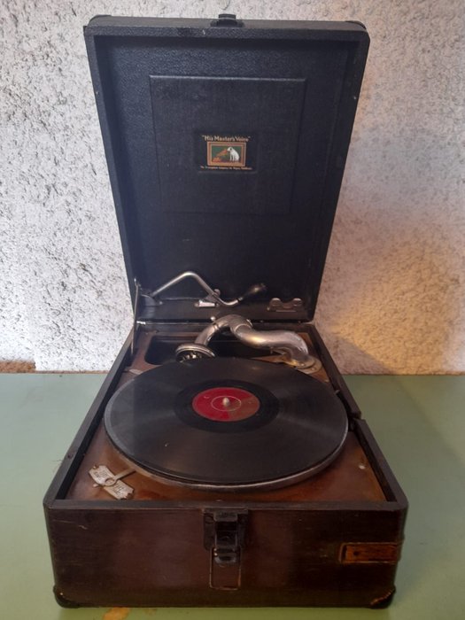 His Masters Voice - 102 78 rpm 圓盤形留聲機