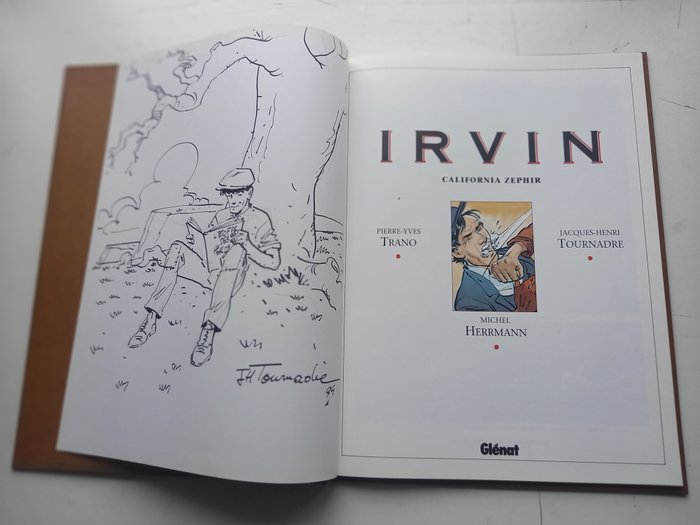 Irvin T1 - California Zephir + dédicace - C - 1 Album - Primeira edição - 1992