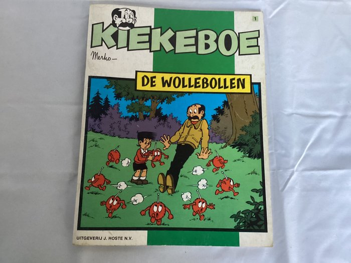 Kiekeboe 1 - De Wollebollen - 1 Album - Ensipainos - 1978