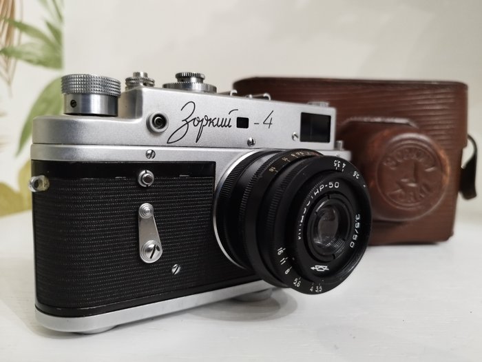 Zorki 4 + industar lens - 模拟小型相机