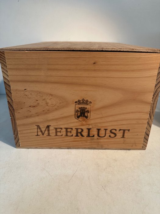 1984 ,1989 ,1993 ,1994 ,1995 & 2001 Meerlust Rubicon Collector's box - Stellenbosch - 6 Flessen (0.75 liter)