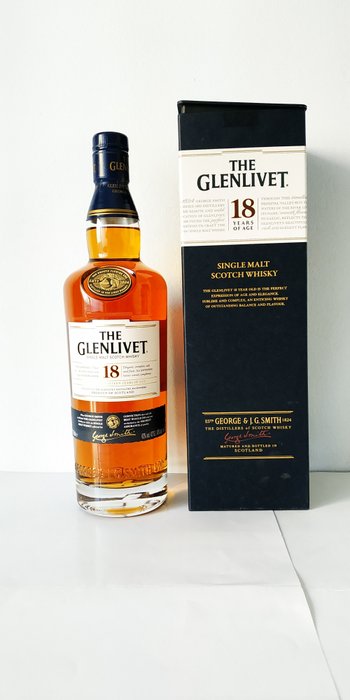 Glenlivet 18 years old - Original bottling  - b. 2017  - 70cl