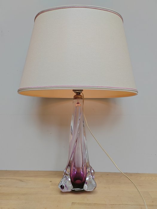 Val Saint Lambert - Table lamp - Crystal