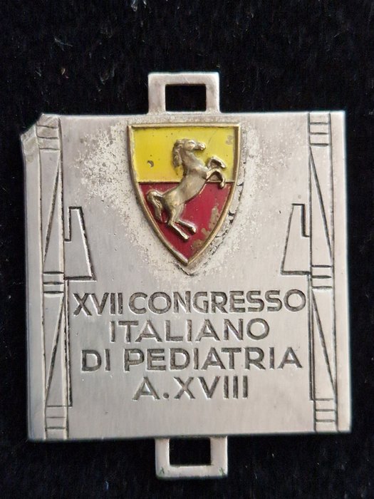 Itália - Medalha - Medaglia Fascista Sanità - Congresso Pediatria