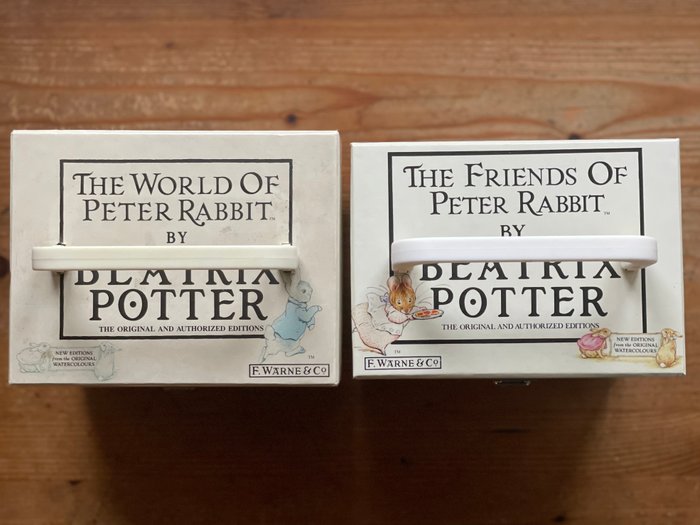 Beatrix Potter - The World of Peter Rabbit: Beatrix Potter Boxed Set 23 Books in 2 Carrying Cases - 1990