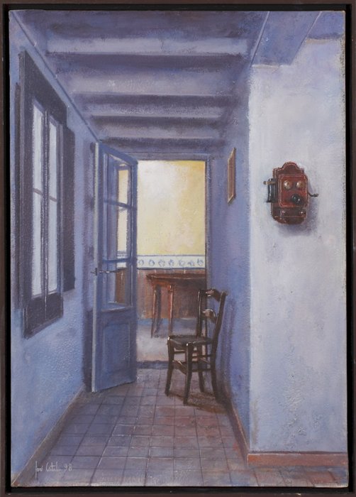 José Catala (1959) - Interior azul