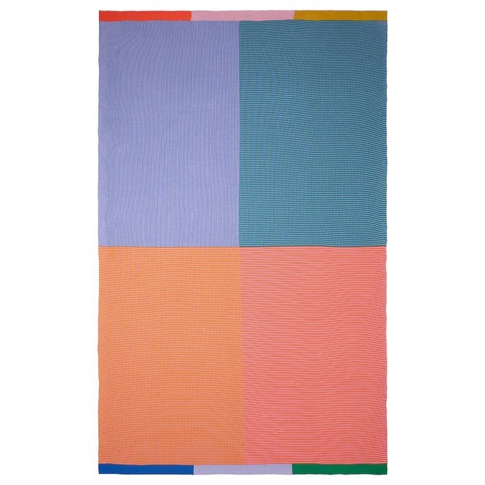 Ikea x Raw Color - Xadrez - Edição Limitada - "TESAMMANS" - Cobertor  - 180 cm - 120 cm