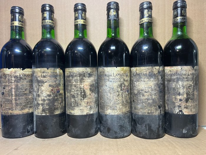 1978 Château de Lamarque , Haut Medoc - Bordeaux Cru Bourgeois - 6 Bottles (0.75L)