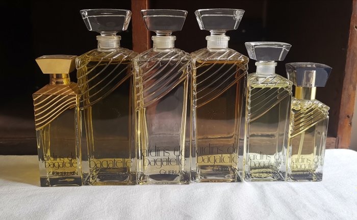 Guerlain - Perfume flask (6) - Agatelle gardens - Glass