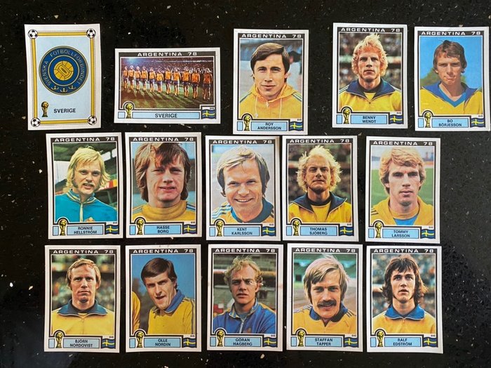 Panini - Équipe de Suède World Cup Argentine 1978 - Octavio - 15 Sticker