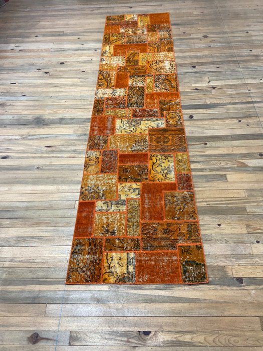 Patchwork - Długi wąski dywan - 300 cm - 73 cm
